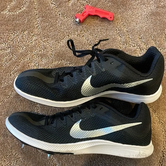 Nike Rival track distance spikes black unisex (sized as men’s), M7/W8.5