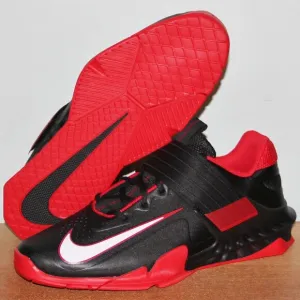 Nike Savaleos Weightlifting Shoes Men 10.5 Black University Red White