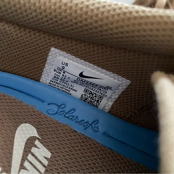Nike SB Chron 2 Canvas Tan Shoes Sneakers Driftwood White Men’s 9