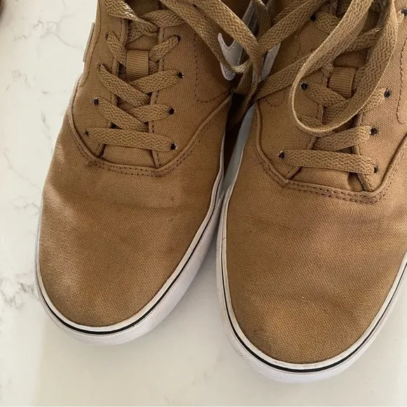 Nike SB Chron 2 Canvas Tan Shoes Sneakers Driftwood White Men’s 9