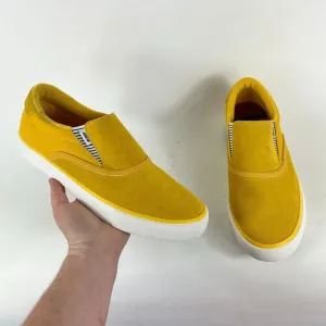 Nike SB Zoom Verona Slip PRM Men's 10 Yellow Running Athletic Shoes DM4424-700