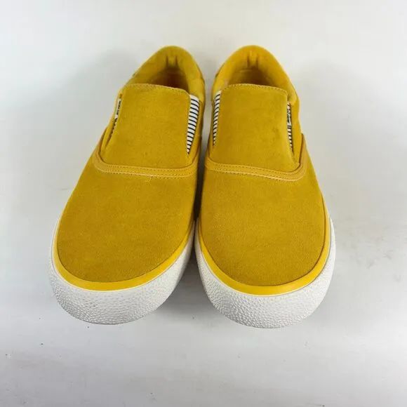 Nike SB Zoom Verona Slip PRM Men's 10 Yellow Running Athletic Shoes DM4424-700