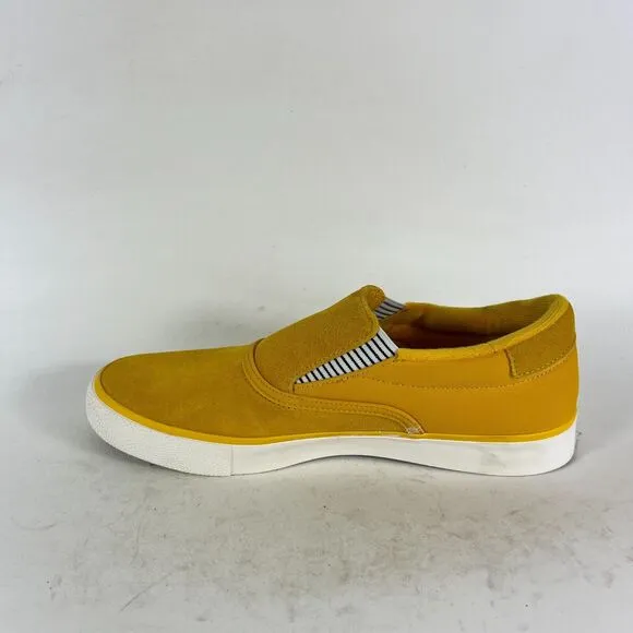 Nike SB Zoom Verona Slip PRM Men's 10 Yellow Running Athletic Shoes DM4424-700