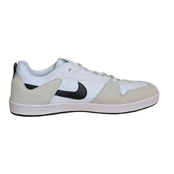 Nike SB React Leo SB Alleyoop Skate Shoes White Black Men's Size New CJ0882 100