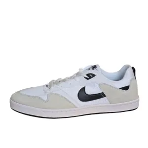 Nike SB React Leo SB Alleyoop Skate Shoes White Black Men's Size New CJ0882 100