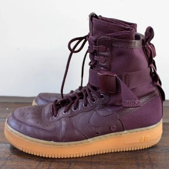 Nike SF Air Force 1 High Shoes Sneaker 864024-600 Size 8