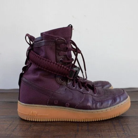 Nike SF Air Force 1 High Shoes Sneaker 864024-600 Size 8