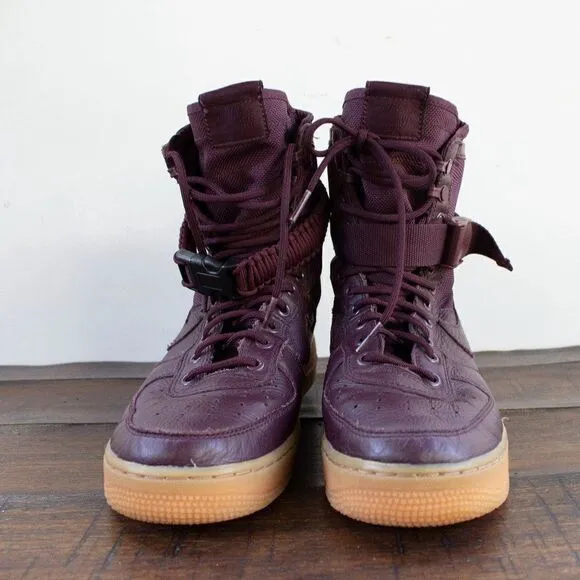 Nike SF Air Force 1 High Shoes Sneaker 864024-600 Size 8