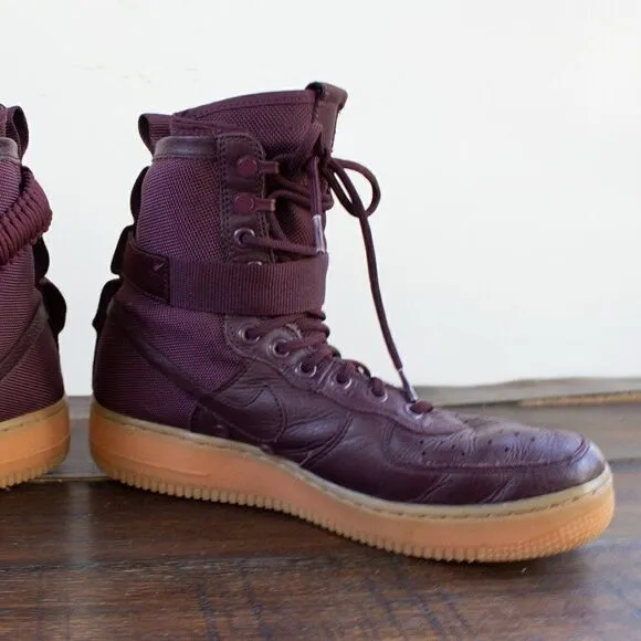 Nike SF Air Force 1 High Shoes Sneaker 864024-600 Size 8