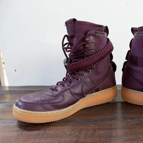 Nike SF Air Force 1 High Shoes Sneaker 864024-600 Size 8