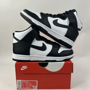 Nike Shoes Dunk High WMNS “Panda/Black White” 2024