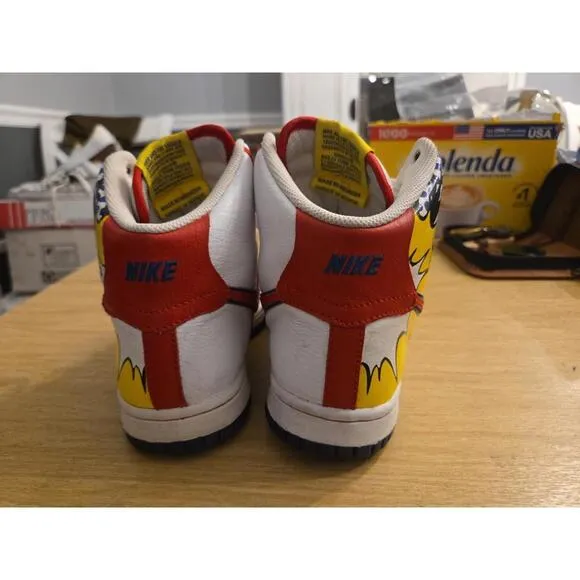 Nike Shoes Vandal High Top “Pop Art” Sneakers Size 5Y Rare 2007