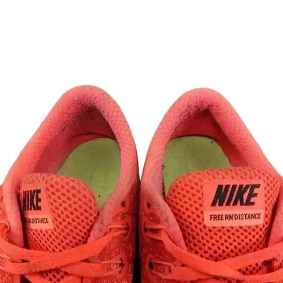 Nike Shoes Womens 9.5 Athletic Trainer Free RN Distance Running Performance Red