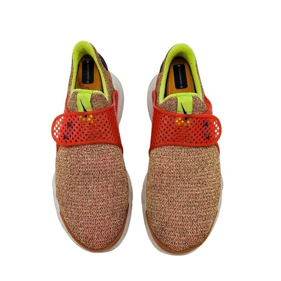 NIKE Sock Dart SE Ghost Green Hot Punch 862412-301 Womens Size 8 Pink Green RARE