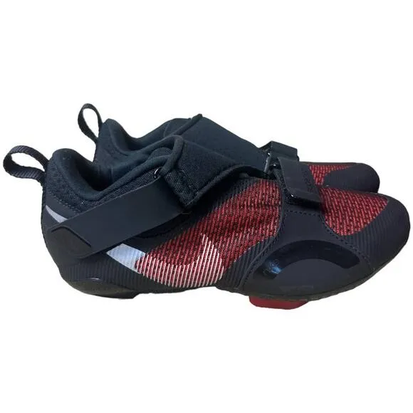 Nike Superrep Black Red Cycling Sneakers Shoes Women's Size 7