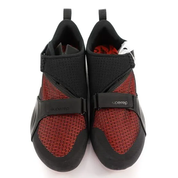 Nike Superrep Cycle Black Hyper Crimson Cycling Women's CJ0775-008 Size 10