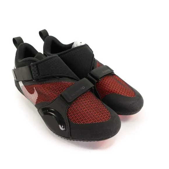 Nike Superrep Cycle Black Hyper Crimson Cycling Women's CJ0775-008 Size 10