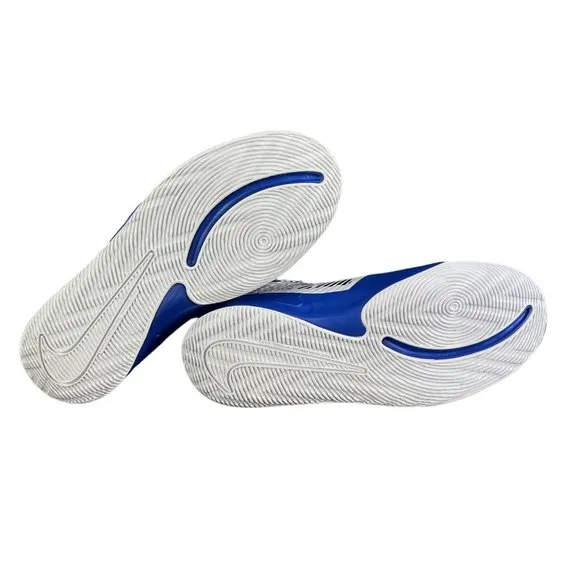 Nike Team Hustle D Game Royal White Shoes AQ4224-405 Youth Boy's Size 7 Y (GS)