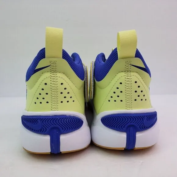 Nike Team Hustle D11 SE Boys Sz 4Y Womens Sz 5.5 Luminous Green Basketball Shoes