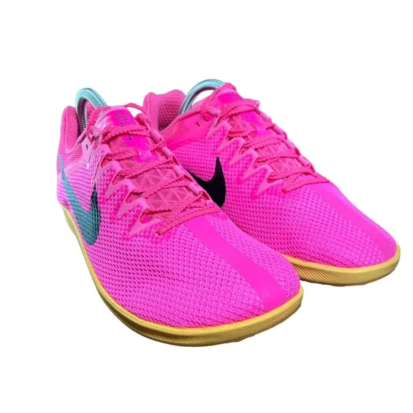 Nike Track Shoes Rival Distance Hyper Pink Running DC8725-600 Mens size 10