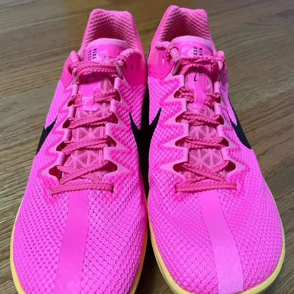 Nike Track Shoes Rival Distance Hyper Pink Running DC8725-600 Mens Size-9.