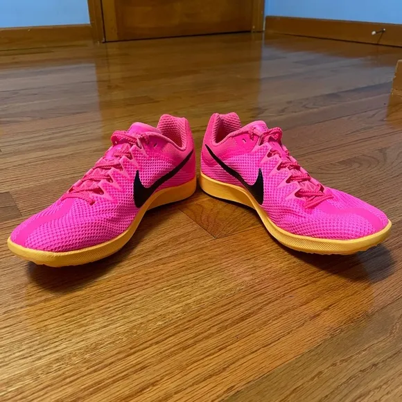 Nike Track Shoes Rival Distance Hyper Pink Running DC8725-600 Mens Size-9.