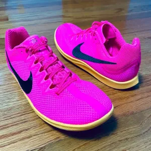 Nike Track Shoes Rival Distance Hyper Pink Running DC8725-600 Mens Size-9.