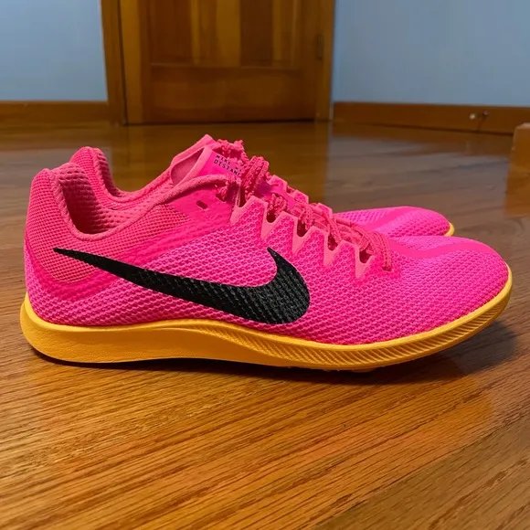 Nike Track Shoes Rival Distance Hyper Pink Running DC8725-600 Mens Size-9.