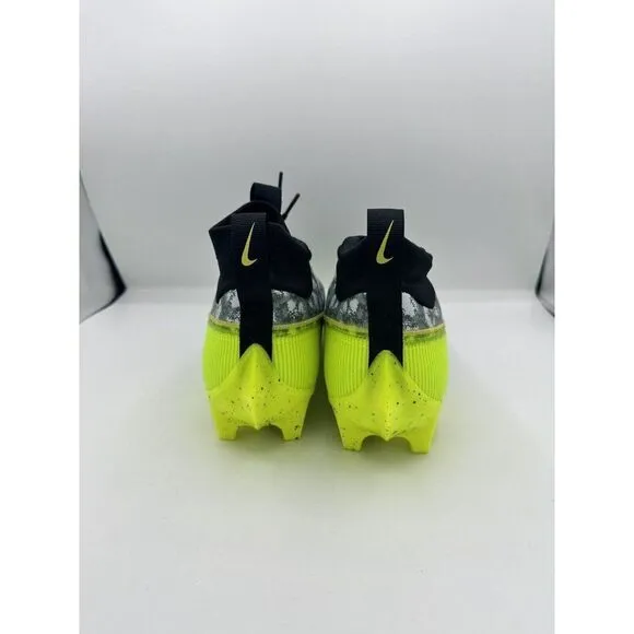 NIKE VAPOR EDGE PRO 360 2 FOOTBALL CLEATS FB8443-703 VOLT BLACK Mens Size 8.5