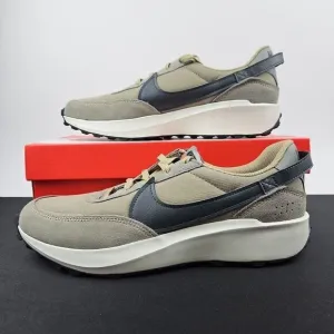 Nike Waffle Debut SE Shoes Green Olive FJ4196-200 Sneaker Running Men's‎ Sz 11.5