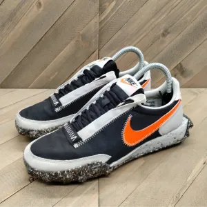 Nike Waffle Racer Crater Athletic Sneakers Womens Size 7 Photon Dust Crimson