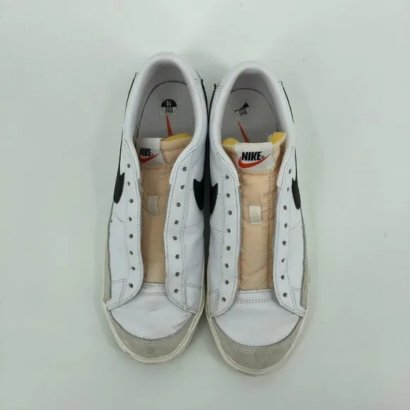 Nike White &amp; Black Athletic Sneakers | Made in India