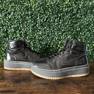 Nike Women Air Jordan 1 Elevate High SE Black Gum Size 9 FB9894-001 Sneakers