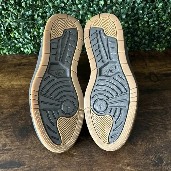 Nike Women Air Jordan 1 Elevate High SE Black Gum Size 9 FB9894-001 Sneakers