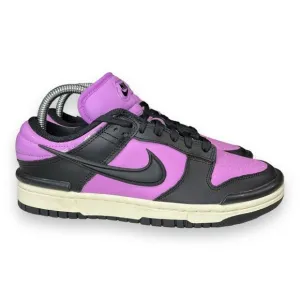 Nike Women's Dunk Low Twist Size 7.5 &quot;Rush Fuchsia&quot; (DZ2794-500) Shoes EUC
