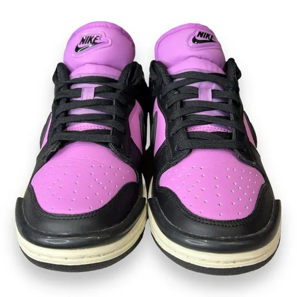 Nike Women's Dunk Low Twist Size 7.5 &quot;Rush Fuchsia&quot; (DZ2794-500) Shoes EUC