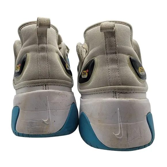 Nike Zoom Air Max 2K Mens Size 10.5 White Teal Nebula Sneaker Shoes A00269-106