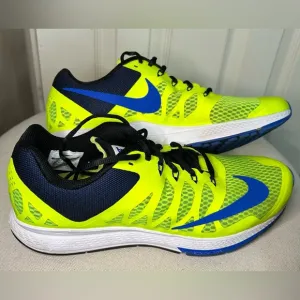 Nike Zoom Elite 7 Neutral Ride Running Shoes Volt Blue Men's 11.5 Sneaker