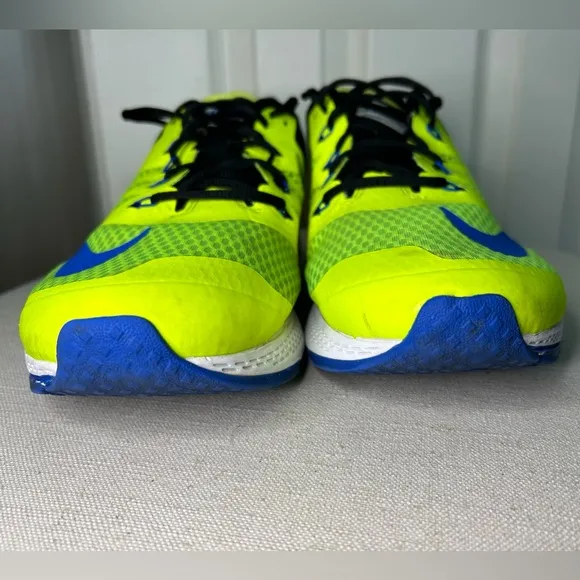 Nike Zoom Elite 7 Neutral Ride Running Shoes Volt Blue Men's 11.5 Sneaker