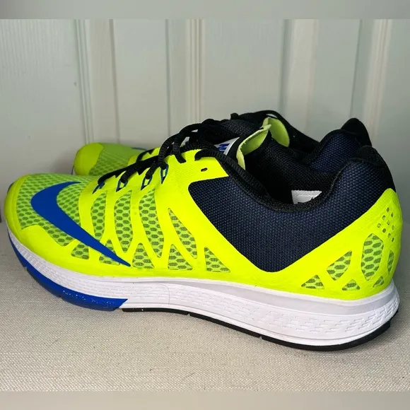Nike Zoom Elite 7 Neutral Ride Running Shoes Volt Blue Men's 11.5 Sneaker