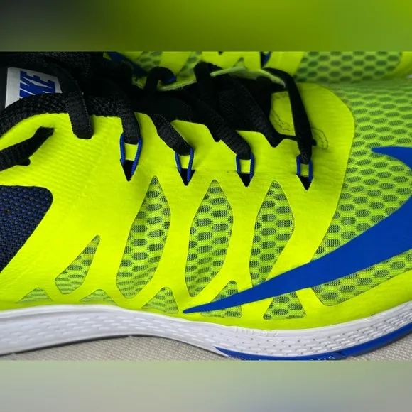 Nike Zoom Elite 7 Neutral Ride Running Shoes Volt Blue Men's 11.5 Sneaker