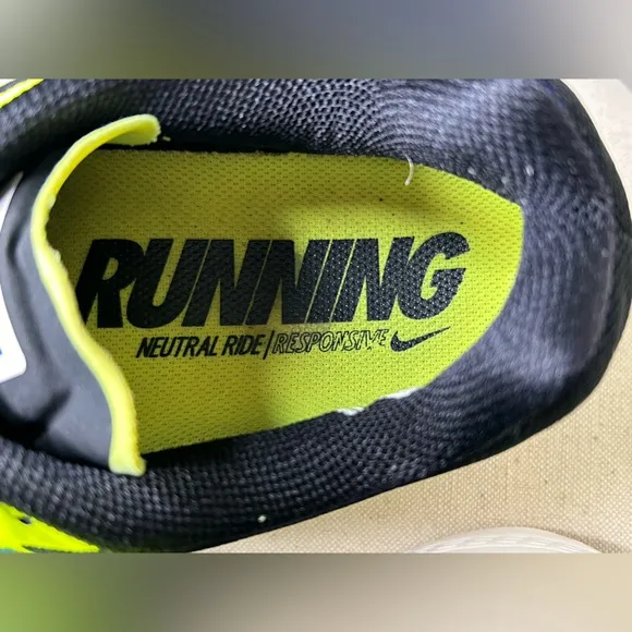 Nike Zoom Elite 7 Neutral Ride Running Shoes Volt Blue Men's 11.5 Sneaker
