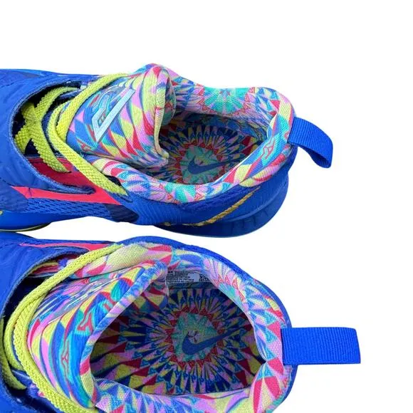 Nike Zoom Freak 4 SE Sneakers Shoes Kids 3Y Blue Hook &amp; Loop Lace Up DV3016-400