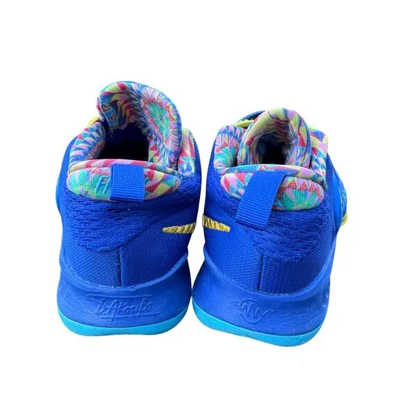 Nike Zoom Freak 4 SE Sneakers Shoes Kids 3Y Blue Hook &amp; Loop Lace Up DV3016-400