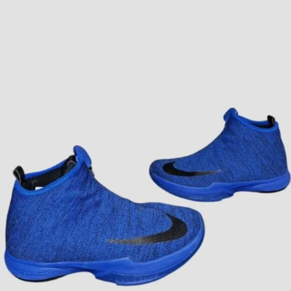 Nike Zoom Kobe Icon Hyper Cobalt Blue Black 818583-400 Mens Size 9.5 Rare
