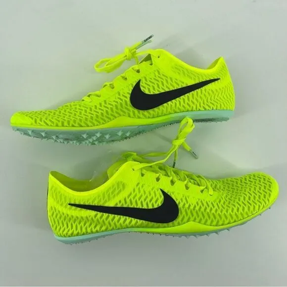 Nike Zoom Mamba V DR9945-700 Electric Yellow Track Spike Running Shoes Size 9.5