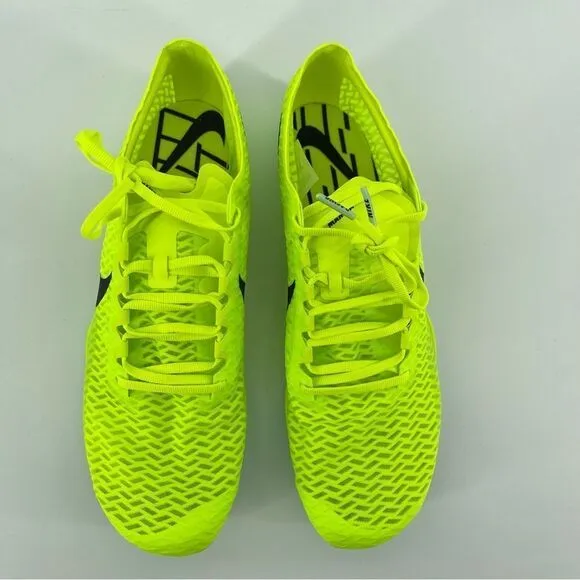 Nike Zoom Mamba V DR9945-700 Electric Yellow Track Spike Running Shoes Size 9.5