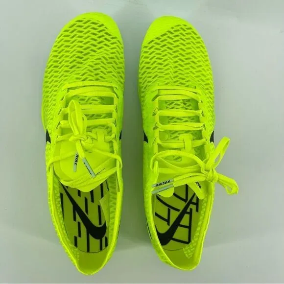 Nike Zoom Mamba V DR9945-700 Electric Yellow Track Spike Running Shoes Size 9.5