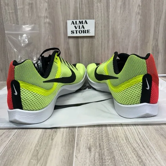 Nike Zoom Rival Distance DC8725-601 Red Volt Running Spikes Shoes Men's Size 11