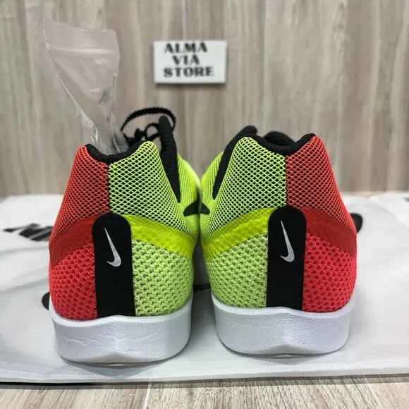 Nike Zoom Rival Distance DC8725-601 Red Volt Running Spikes Shoes Men's Size 11
